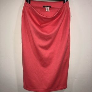 Pencil Skirt- Orange